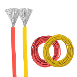 <b>Silicone</b> <b>Rubber</b> Insulated Tinned Copper Wire 16 Awg Stranded Round Industrial Electrical Wire 600V Rated Voltage - Product Image 5