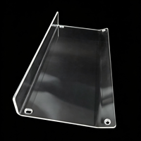Fabrication sur mesure de feuilles de polycarbonate, découpe CNC, pliage, thermoformage, perçage, gravure, certifié UL94, résistant à la chaleur