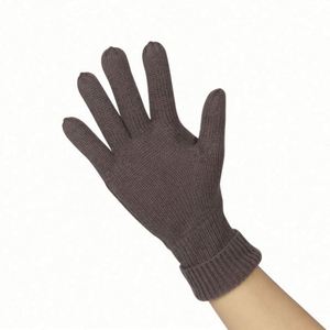 Gants promotionnels pour femmes en cachemire pur de style tricoté, confortables, écologiques et de haute qualité - Product Image 3