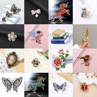 Broche fantaisie Dragon Licorne Fée, design personnalisé de niche, mode de luxe, épingle de revers créative