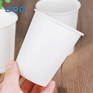 Vasos de Papel de Doble Pared Resistentes al Calor, de 12oz y 16oz, para Bebidas Calientes, Desechables, con Revestimiento de PLA y Tapas, Venta al Por Mayor Premium - Product Image 1