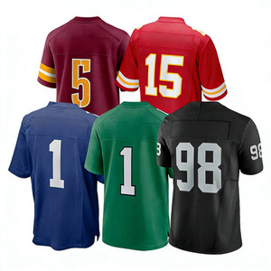 قمصان رياضية جديدة بالجملة مخيطة للرجال والأطفال والشباب، قميص لوس أنجلوس رقم 10 هيربرت ورقم 15 ماكونكي، قميص كرة القدم الأمريكية - Product Image 2