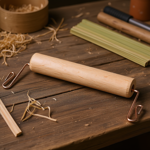 Poignée de transport en bois pour colis, lot de 100, pour l'artisanat en bambou et en bois - Product Image 3