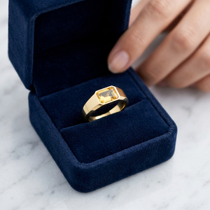 <b>Citrine</b> Engagement <b>Ring</b> 925 Sterling Silver Promise Wedding <b>Ring</b> Handmade Loose Jewelry Rose Gold Plated Children's Vintage <b>Ring</b> - Product Image 1