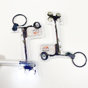 Sang Trọng Thăng Hoa Nhựa Móc Chìa Khóa Biểu Tượng Tùy Chỉnh <span class=keywords><strong>LED</strong></span> Ánh Sáng <span class=keywords><strong>Keychain</strong></span> Khuyến Mãi Bán Buôn Số Lượng Lớn <span class=keywords><strong>Mini</strong></span> <span class=keywords><strong>LED</strong></span> Đèn Pin <span class=keywords><strong>Keychain</strong></span> - Product Image 2