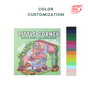 Nhà Máy Cá Nhân Trẻ Em Của Màu Cuốn Sách Mềm Thiết Kế Mới Tùy Chỉnh Mầm Non Doodles Nghệ Thuật Tùy Chỉnh Trẻ Em Màu Cuốn Sách In Ấn - Product Image 4