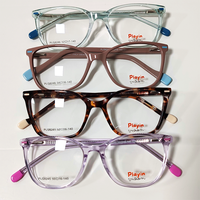 Montures de lunettes en acétate de haute qualité pour adolescents et étudiants, vente en gros en stock