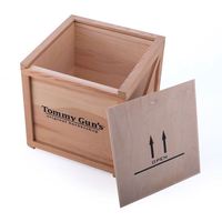 Boîte en bois avec couvercle coulissant, boîte de rangement en contreplaqué de pin, gravure laser personnalisée pour emballage cadeau