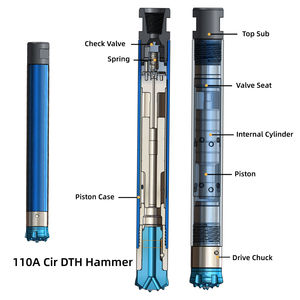 ماكينة حفر وثقب الحفر <span class=keywords><strong>Dth</strong></span> ذات الضغط المنخفض من سلسلة CIR 50 76 90 من من أجل المياه - Product Image 2