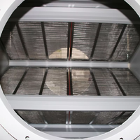 Purificateur d'air industriel avec filtre HEPA |   Unité de filtration à double porte avec peinture cuite sur mesure pour l'élimination des poussières et des débris