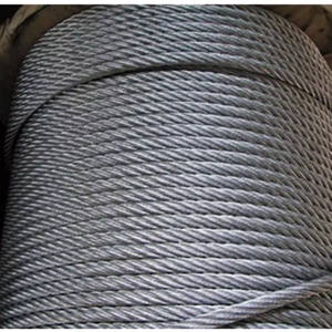 Fune di acciaio zincato a caldo 35x7 per sollevamento gru di sollevamento - Product Image 3