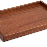Moderne acaciahouten dienbladen in Europese stijl zijn populaire bestsellers, perfect voor kamperen in de buitenlucht en familiebijeenkomsten.