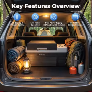 Prix Exceptionnels Réfrigérateurs de Voiture à Double Zone 20L 45L 40L avec Compresseur pour Camping et Usage Domestique 12V/24V Contrôle par APP - Product Image 4