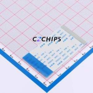 FFC-1.0-28P-50mm-B FFC Cable (Flexible Flat Cable) P=1mm Connector 28P 1mm 0.3mm Reverse - Product Image 1