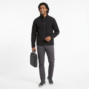 Veste Softshell Homme Personnalisée de Haute Qualité Imperméable à l'Eau Course à Pied Vintage Casual Sportswear Aventure en Plein Air - Product Image 1