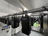Éclairage cinétique de treuil 10-25KG personnalisable systèmes de treuil cinétique DMX dynamique multifonctionnels de levage pour la lumière de scène