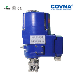 วาล์วบอลแบบมีเกลียวป้องกันการระเบิด COVNA รุ่น HK60Q-EX-3PS  ทำจากสแตนเลส พร้อมมอเตอร์  รับประกัน 90 วัน - Product Image 6