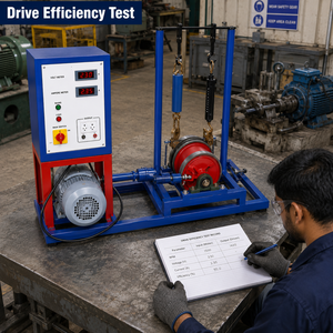 Appareil de mesure de l'écoulement - Équipement de laboratoire pour essais de performance des courroies de transmission - Ingénierie mécanique - Product Image 1
