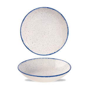 Bol creux bleu indigo profond 24,8 cm Churchill Stonecast 12-Shbievb9 - Product Image 1