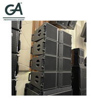 Système de sonorisation professionnel pour église, enceintes line array doubles de 10 pouces, puissance sonore extérieure