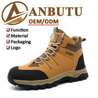 Bottes de sécurité antistatiques à embout composite grande taille, résistantes aux glissades et aux perforations, respirantes, en maille volante pour hommes EU 37-48