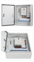 Boîtier de distribution Chint, tableau de distribution industriel avec disjoncteur 4P 100A intégré, équipement complet de distribution d'énergie