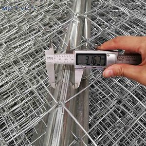 Venta caliente 6Ft X 12Ft Extraíble Portátil Perro Corre Cerca América Construcción Cadena Enlace Malla Valla Temporal - Product Image 6