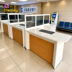 Mostrador de Recepción Personalizado de la Marca XINYI, Resistente y Ecológico, para Cajero de Banco y Estación de Enfermería de Hospital - Product Image 3