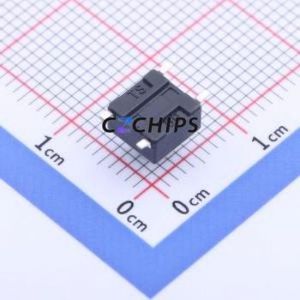 YTS1R0032EBG00 Tactile Switch SMD,6x6mm Switch Single Pole Single Throw Round Button 2.5N Vertical Mount - Product Image 2
