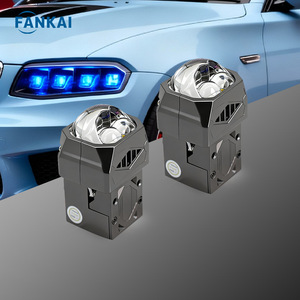 FANKAI 1.6 Inch Dual Beam Matrix <b>LED</b> <b>Headlight</b> Module 50W 20000LM 6000K 12V Universal Fit for Car Motorcycle Retrofit - Product Image 2