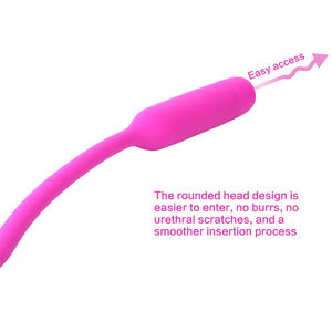 10-скоростной вибратор для мочеиспускательного канала, Вибрационный силиконовый штекер для пениса для мужчин, функция звука, секс-продукт - Product Image 5