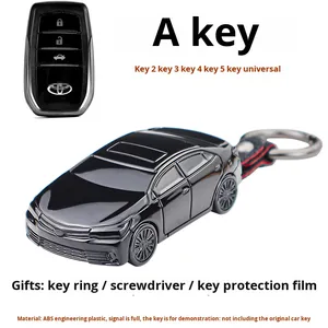 <span class=keywords><strong>Funda</strong></span> Protectora para <span class=keywords><strong>Llaves</strong></span> de Coche Toyota Corolla Levin Camry Highlander Rav4 con Hebilla - Product Image 6