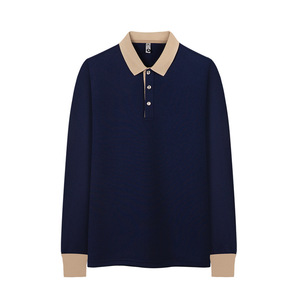 Personalizzi le <span class=keywords><strong>Polo</strong></span> da uomo a <span class=keywords><strong>maniche</strong></span> <span class=keywords><strong>lunghe</strong></span> da uomo, Designer, taglie forti, camicie a <span class=keywords><strong>maniche</strong></span> <span class=keywords><strong>lunghe</strong></span> in poliestere, magliette Unisex per Wok Casual - Product Image 2