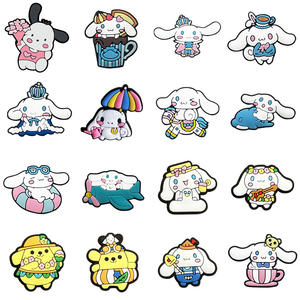 Venta al por mayor de abalorios para zapatos Sanrioed, hebilla extraíble, abalorios basura, bonitos dibujos animados para Niños, decoraciones para zapatos, accesorios para zuecos - Product Image 6