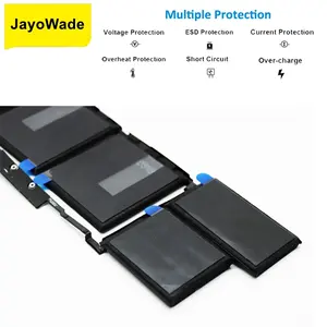 Usine 11.4V 83.6Wh A1953 batterie d'ordinateur portable pour Apple <span class=keywords><strong>Macbook</strong></span> <span class=keywords><strong>Pro</strong></span> A1990 <span class=keywords><strong>15</strong></span> <span class=keywords><strong>pouces</strong></span> barre tactile <span class=keywords><strong>2018</strong></span> 2019 année EMC3215 EMC3359 MR962LL - Product Image 4