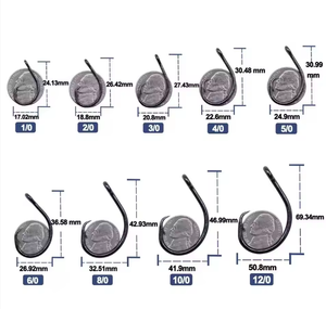 Hameçons de pêche au thon en eau salée en acier à haute teneur en carbone, modèle Big Demon Circle, vente en gros directe usine - Product Image 6