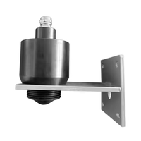 Capteur de niveau d'eau radar 80 GHz sans contact, transmetteur de niveau sans fil, moniteur IoT pour rivière, réservoir, bassin