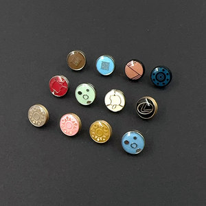 OEM Decorative Accessories Clothing <strong>Snap</strong> <strong>Button</strong> <strong>Supplier</strong> Zinc Alloy Press <strong>Button</strong> With Custom Design Logo - Product Image 1
