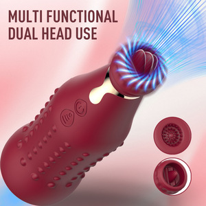 Vibrador de Punto G, Estimulador de Lengua, Masajeador de Palmadas, Estimulador de Pezón y Clítoris Femenino, Masturbador Femenino, Juguetes Sexuales para Adultos - Product Image 3