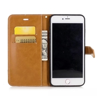 Étui portefeuille antichoc en cuir synthétique avec fentes pour cartes pour iPhone Apple 18 17 16 15 14 13 12 Pro Max