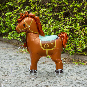 Palloncini a Forma di Animali con Ruote Versione Q per Decorazioni Feste di Compleanno per Bambini <span class=keywords><strong>e</strong></span> Allestimenti Esterni - Product Image 4