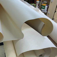 Rouleau de toile à jet d'encre imprimable vierge Revêtements muraux non tissés Papier peint à base de velours apprêté