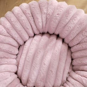 เตียงสัตว์เลี้ยงแบบรังทำจากผ้าฝ้ายคุณภาพสูง เป็นมิตรกับสิ่งแวดล้อม สำหรับแมว/สุนัข ลายการ์ตูน <span class=keywords><strong>พับ</strong></span><span class=keywords><strong>ได้</strong></span> ซักได้ ดีไซน์ทันสมัย กันลื่น แข็งแรง - Product Image 4