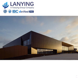 गर्म बिक्री पूर्वनिर्मित स्टील संरचना शेड फार्म बिल्डिंग वेयरहाउस प्रीफैब स्टील संरचना भवन - Product Image 5