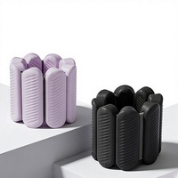 Ensemble de 2 bracelets lestés réglables en silicone, poids de poignet portables pour Pilates, Yoga, entraînement de force, équipement pour adultes