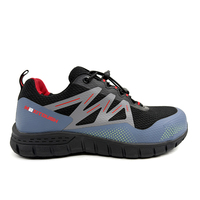 Chaussures de sécurité MaxiTough avec embout en acier, tige en mesh respirante, résistantes aux perforations, pour travaux de construction en usine, unisexes