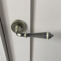 Serrure de porte tactile ambidextre en alliage de zinc, style américain, couleur personnalisable, pour chambre intérieure silencieuse, garantie 5 ans