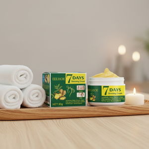 Crema <span class=keywords><strong>Corporal</strong></span> Caliente de Cúrcuma, Adelgazante, Anticelulítica, Reafirmante <span class=keywords><strong>para</strong></span> Grasa Abdominal, Cintura, Estómago, Tonificante, Iluminadora y Suavizante - Product Image 6