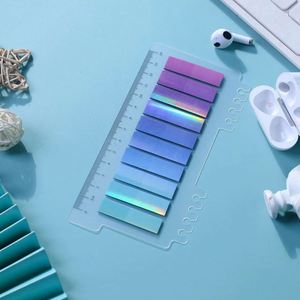 Color Self-Adhesive Paper Memo Pad Bookmark Study Office Supplies Stationery Index <b>Label</b> 20x9cm Gift - Product Image 2