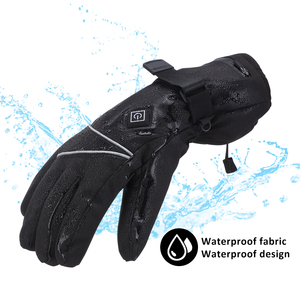 Gants chauffants rechargeables pour l'hiver <span class=keywords><strong>Gant</strong></span> thermique d'extérieur Gants <span class=keywords><strong>de</strong></span> <span class=keywords><strong>ski</strong></span> électriques pour le sport - Product Image 3